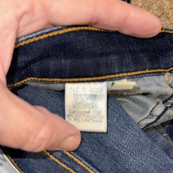 Rag & Bone Skinny Woodford Stretch Jeans 26. B5 - Picture 8 of 8